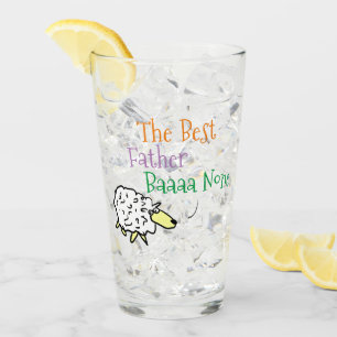 Copo De Pint Design de ovelha para o melhor vidro do pai