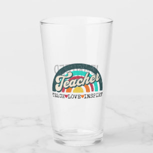 Copo De Pint Design de texto de professor