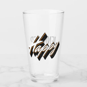 Copo De Pint Design de texto Feliz