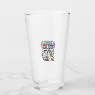 Copo De Pint Design de Tipografia Kawaii Clube Unicórnio Boba U