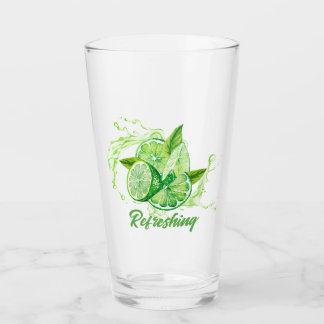 Copo De Pint Design Fresco de Limão e Citrinos