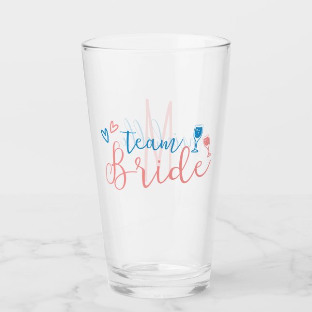 Copo De Pint Despedida de Solteira da Noiva Personalizada (Frente)