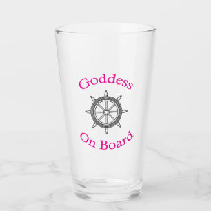 Copo De Pint "Deusa a bordo"