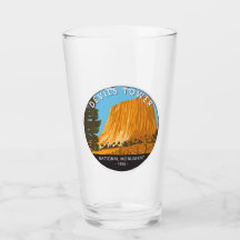 Devils Tower National Monument Wyoming Vintage