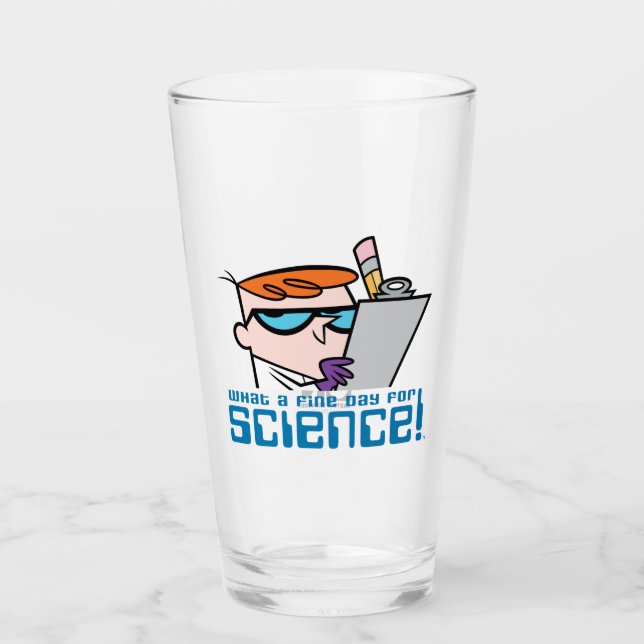 Copo De Pint Dexter - Que Bom Dia Para A Ciência! (Frente)