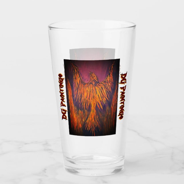 Copo De Pint DG Pinturas Fenix de Fogo (Frente)