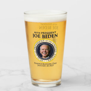 Copo De Pint Dia da Inauguração 2021 Presidente Biden