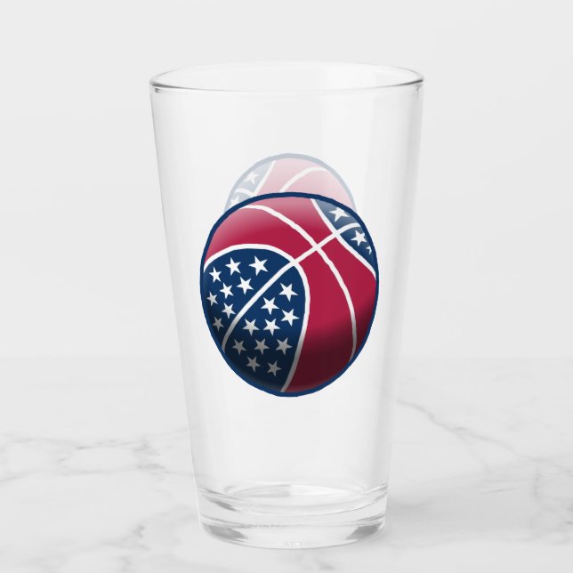Copo De Pint Dia da Independência Basquetebol (Frente)
