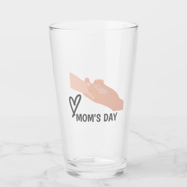 Copo De Pint Dia da mãe (Frente)