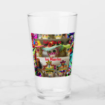Dia de los Muertos, Glass Tumbler