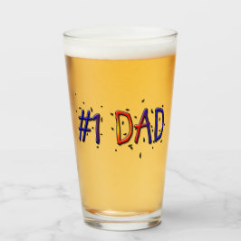 Copo De Pint Dia de os pais nº 1 Pai