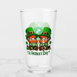 Copo De Pint Dia de São Patrício de Leprechauns Cujos