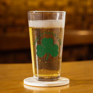 Copo De Pint Dia de São Patrício feliz