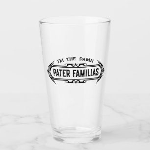 Copo De Pint Dia dos pais de Familias do Pater (pai da família