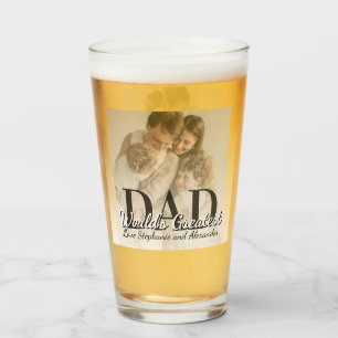 Copo De Pint Dia dos Pais Melhor Pai do Mundo com Foto