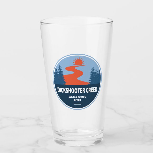 Copo De Pint Dickshooter Creek Wild e Scenic River Idaho (Frente)