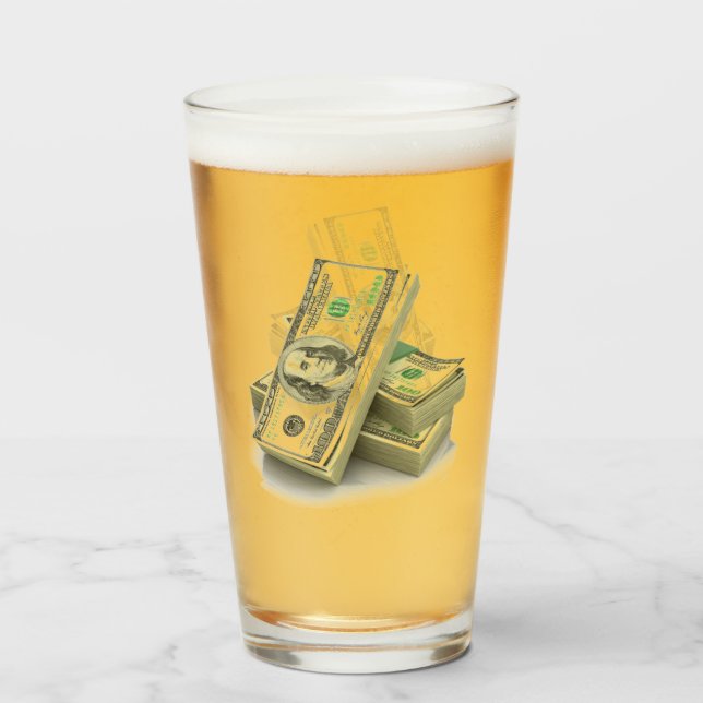Copo De Pint Dinheiro (Frente (Preenchido))