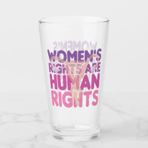Copo De Pint Direitos das mulheres são direitos humanos