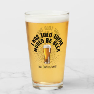Copo De Pint Disseram-Me Que Haveria Vidro De Cerveja