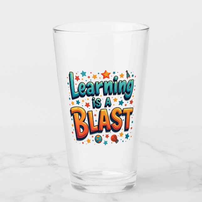 Copo De Pint Diversão educacional - não1 (Frente)