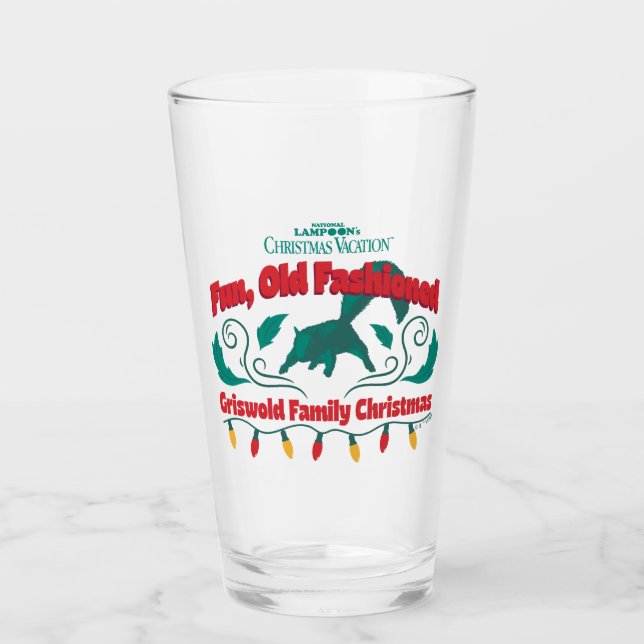 Copo De Pint Divertido, Velho Feliz Natal da Família Griswold (Frente)