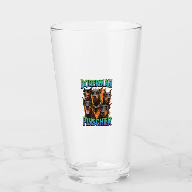 Copo De Pint Dobermann  (Frente)
