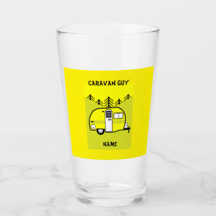 Copo De Pint Dons de Caravan Art - Ame a minha caravana