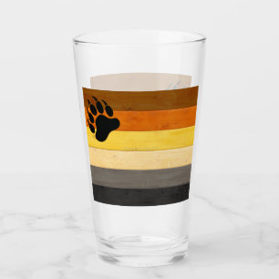 Copo De Pint Dons de gay de madeira B do Orgulho do Urso do Sli