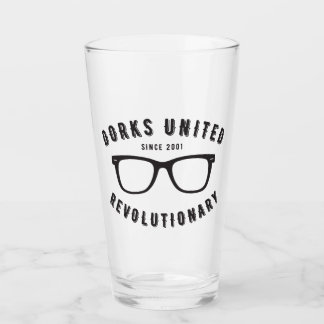 Copo De Pint DORKS Vidro de Impressão Revolucionária Unida