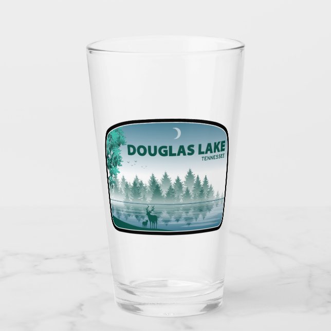 Copo De Pint Douglas Lake Tennessee Deer (Frente)