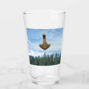 Copo De Pint Dourada Thor Hammer tree Collins tumber