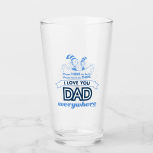 Copo De Pint Dr. Seuss Eu Amo Você Papai Em Todo Lugar