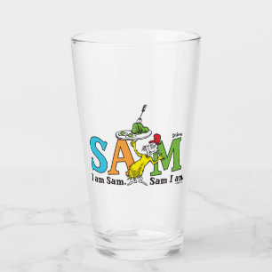 Copo De Pint Dr. Seuss Eu sou Sam. Sam eu sou.