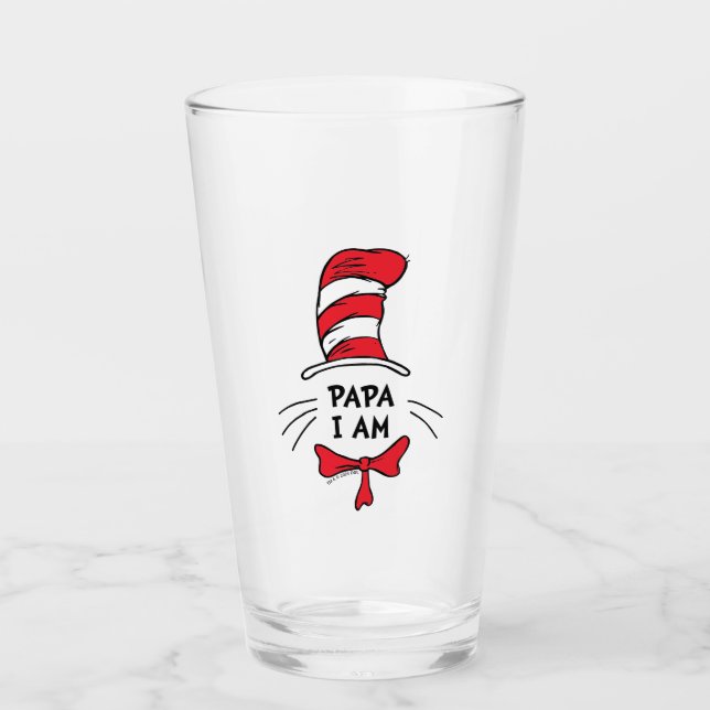 Copo De Pint Dr. Seuss | Gato no Chapéu - Papa I (Frente)