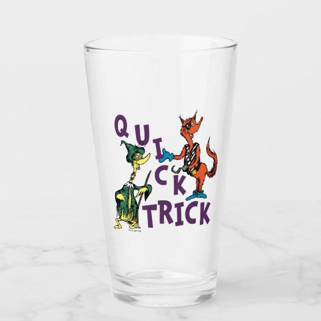 Copo De Pint Dr. Seuss | Gráfico de Halloween do Truque Rápido (Frente)