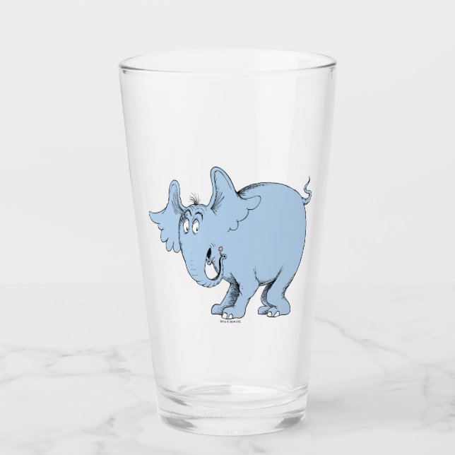 Copo De Pint Dr. Seuss | Horton e o Mundo dos Quem (Frente)