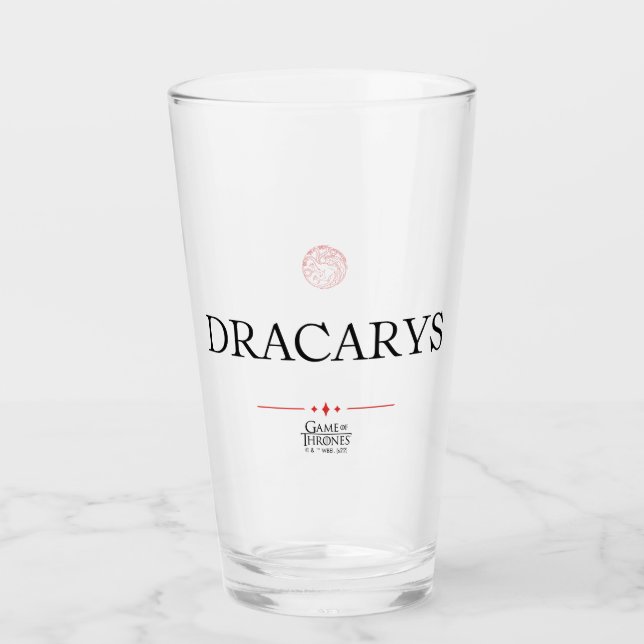 Copo De Pint Dracarys (Frente)