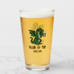 Copo De Pint Dragão Beberrão de Cerveja