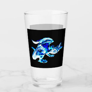 Copo De Pint Dragão Místico Fantasia Blue Frost Personalizável