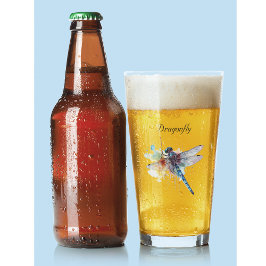 Copo De Pint Dragonfly Colorida personalizável
