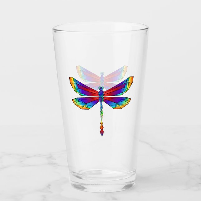 Copo De Pint Dragonfly Poligonal (Frente)