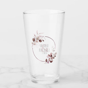Copo De Pint Dreamy Foliage Wedding Burgundy ID817