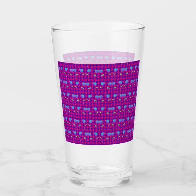 Copo De Pint Duas Flores Cupflowers (Frente)