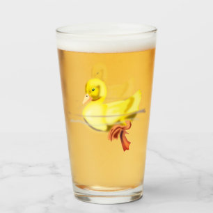 Copo De Pint Ducking Pequeno Cute Flutuante - Adicione Seu Nome