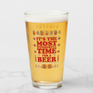 Copo De Pint É a cerveja de Natal mais maravilhosa