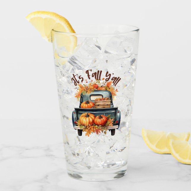 Copo De Pint É outono Y'all (Gelo frontal)