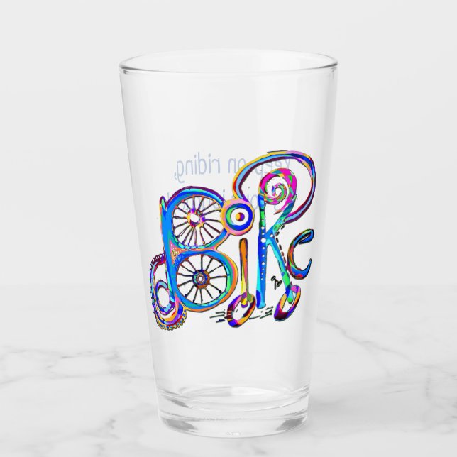 Copo De Pint É sua viagem! vidro (Frente)