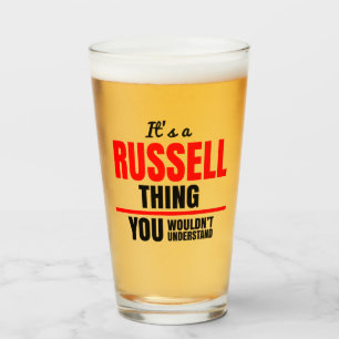 Copo De Pint É uma coisa do Russell que você não entenderia