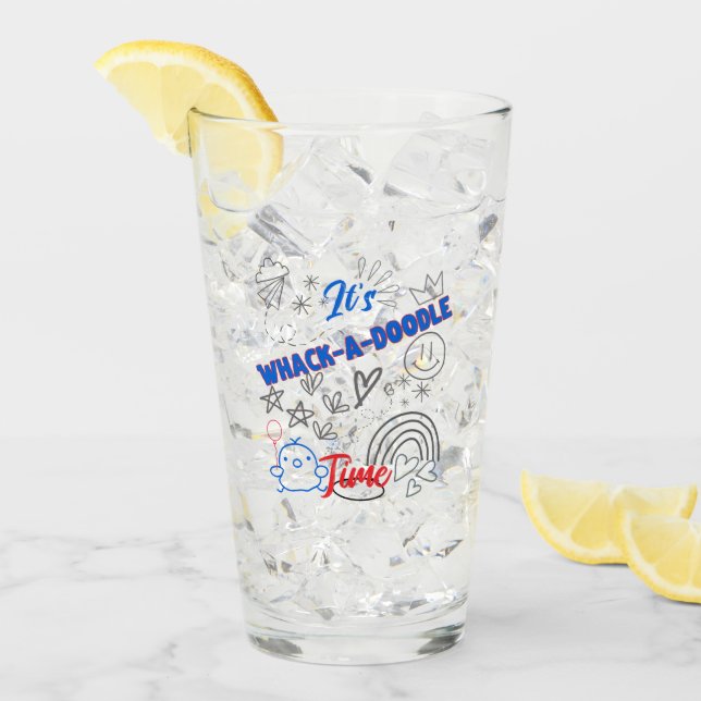 Copo De Pint É uma hora de rabiscar.w (Gelo frontal)