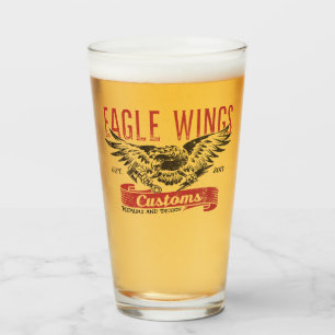 Copo De Pint Eagle Wings Beer Glass